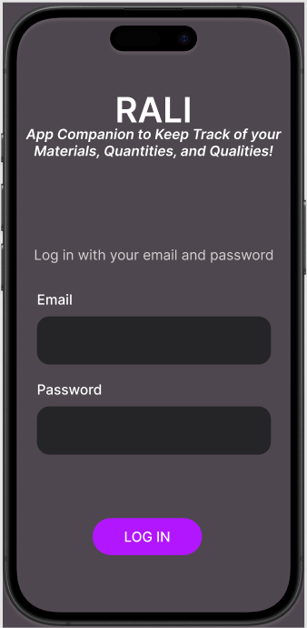 RALI - Smart Sensor & Application Software